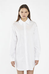 White Shirt Mini-Dress