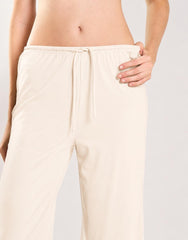 Agon Women's Cream Lightweight Trousers