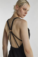 Black Bodycon Mini-Dress