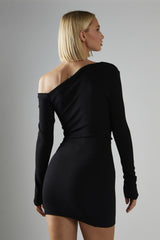 One Shoulder Mini Dress