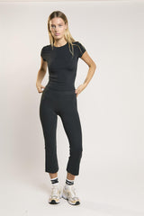Signature Black Capri Leggings