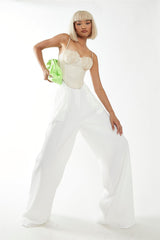 GS0476-NUDE ORGANZA