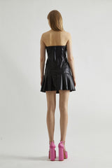 Black Zip-Through Corset-Top