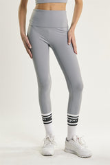 Signature Light Grey Seamless-Full-Length Leggings