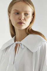 Off-White Oversized-Collar Blouse