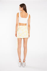 Off-White Knitted Corset-Top