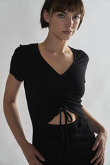 Black Cut-Out- Mini-Dresses