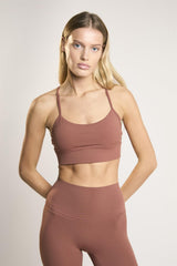 Signature Sienna Scoop-Neck Crop-Top