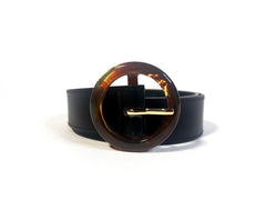Black Brown Buckle-Belt