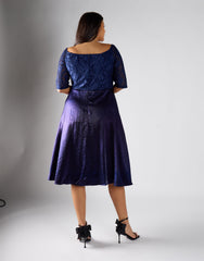 Navy Empire Dress