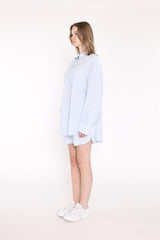 Light-Blue Stripe Classic -Shirt