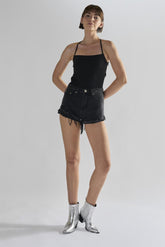 Black Tie Back Bodysuit