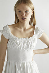 Off-White Scoop-Neck Playsuit