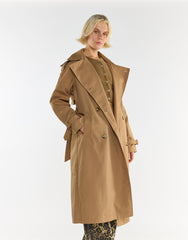 Glamorous Beige Trench Coat