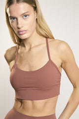 Signature Sienna Scoop-Neck Crop-Top