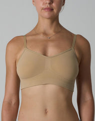 Agon Sand Adjustable Straps Bra