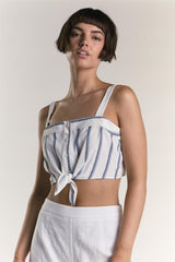 KA6306-WHITE BLUE GREY STRIPE