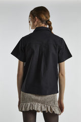 LADIES SHIRT-BLACK-2Xtra Small