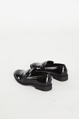 Black Patent Loafer -Black Loafer