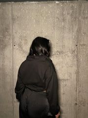 LADIES SWEATSHIRT-BLACK-2Xtra Small