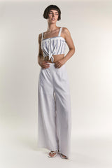 KA6306-WHITE BLUE GREY STRIPE