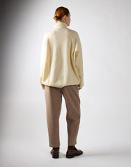 Stone Textured Tailored Fit Trousers
