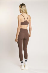 Signature Chestnut Full-Length Leggings.