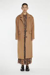 Classic Longline Coat - Tan
