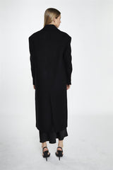 Classic Longline Coat - Black