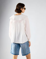 Off White Statement Collar Shirt