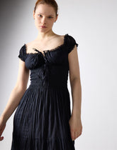 Black Tiered Maxi Dress Maxi Dress