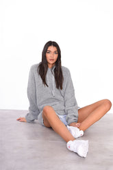 Grey Marl Knit Jumper