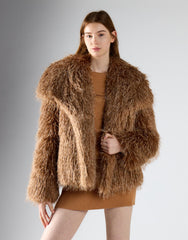 Light Brown Fur Coat