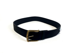 Black Buckled-Belt