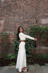 Vanilla- Square-Neck Crop-Top