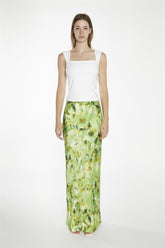 White Square-Neck Top