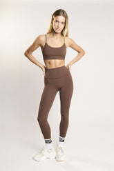 Signature Chestnut Full-Length Leggings.