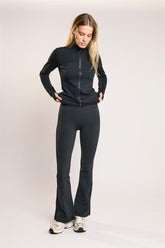 Signature Black Flare Leggings