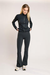 Signature Black Flare Leggings