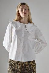 Off-White Statement-Collar Blouse