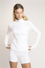 Signature White Define-Full-Zip Jacket.