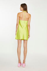 CK7062-LIME GREEN SATEEN