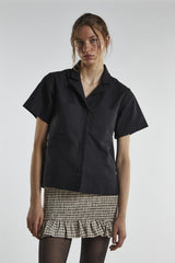 LADIES SHIRT-BLACK-2Xtra Small