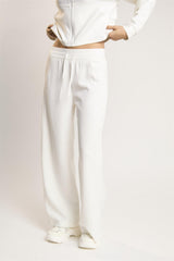 Agon Lounge Off White Wide-Leg Joggers