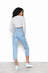 Tapered Jeans - Light Stonewash