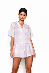 GS0272-LILAC CHECKERBOARD