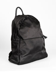 Black Satin Shine Everyday Backpack