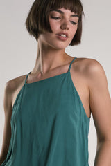 Teal Sleeveless-Top