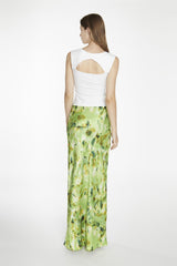White Square-Neck Top