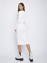 White Long Sleeve Top